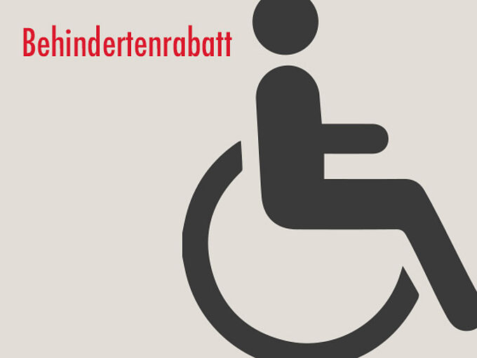 Behindertenrabatt Behindertenrabatt